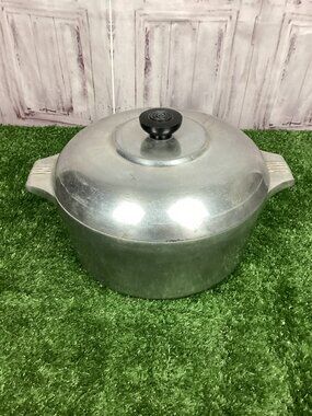 Vintage Wagner Ware Sidney 0 Magnalite Round 5 Quart Dutch Oven 4248 P